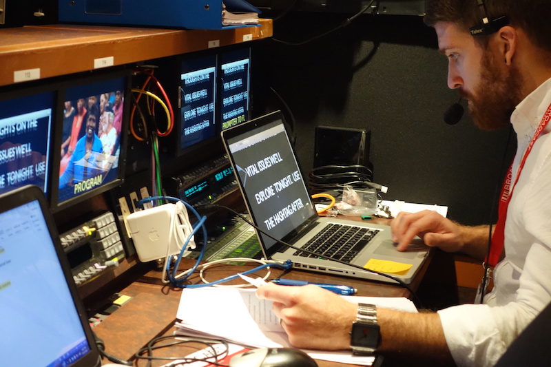 Live Video Production Control Room PBS America After Ferguson