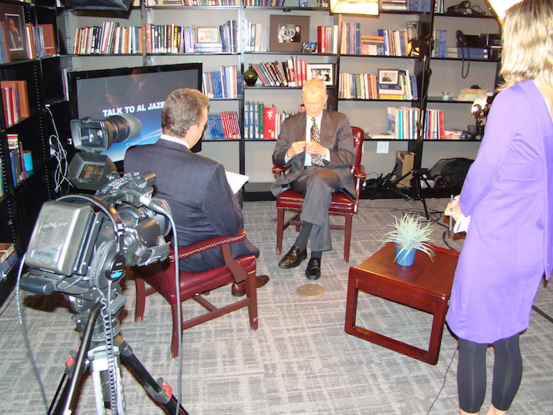 Video Production Al Jazeera Washington DC Interview