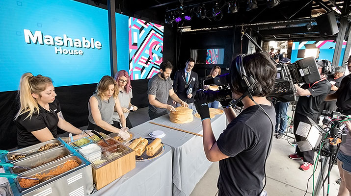The Mashable Show Live At Sxsw, Live Production