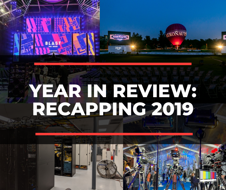 Recapping 2019, Live Production, Event Management, System Integration, Broadcast Consulting, Production Staffing